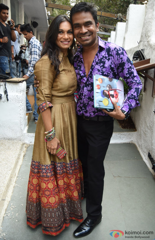 Mushtak Shaikh during the launch of Maria Goretti's debut book 'From My Kitchen To Yours'