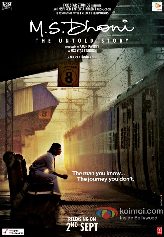 Sushant Singh Rajput starrer M.S. Dhoni: The Untold Story poster