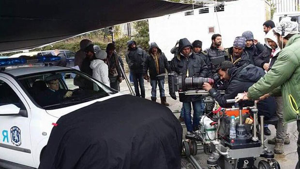 Ajay Devgn On The Sets Of Shivaay