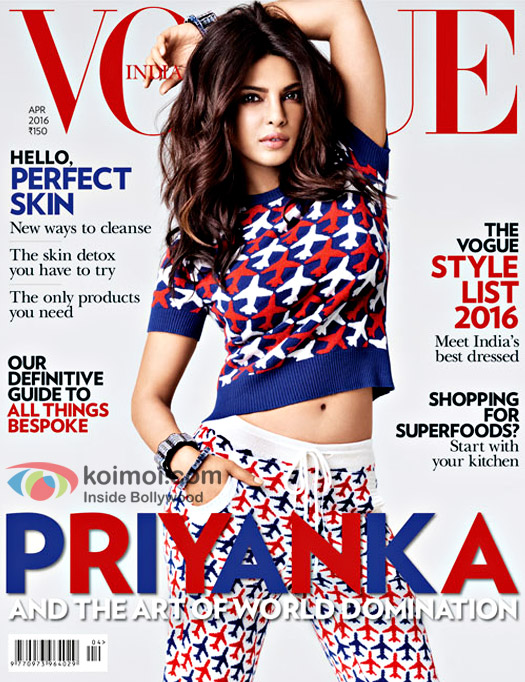 Priyanka Chopra Looks Uber Cool On The Vogue Magazine Cover