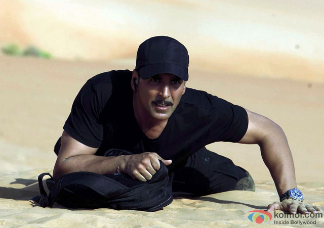 Akshay Kumar in a still from movie 'Baby'