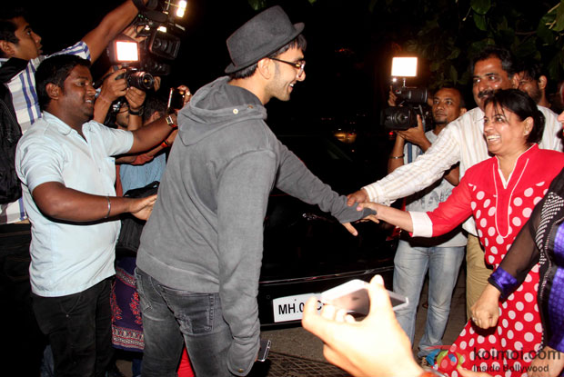 Ranveer Singh Spotted At Zoya Aakhtar House