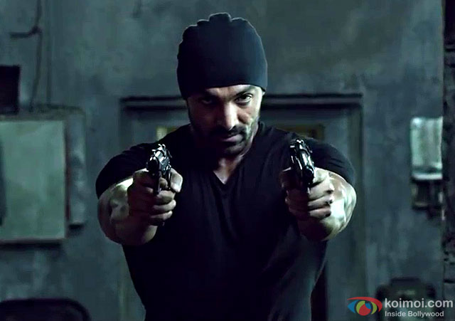 John Abraham in a still from movie 'Rocky Handsome'
