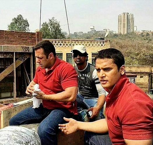 Salman Khan shoots with body double on the sets of Sultan