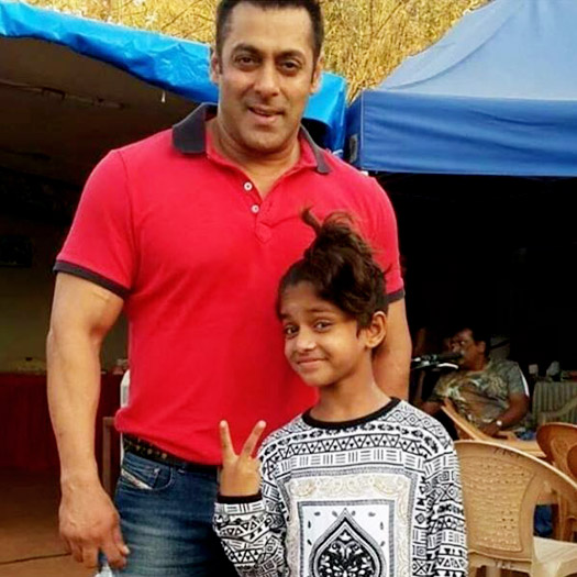 Salman Khan on the sets of Sultan