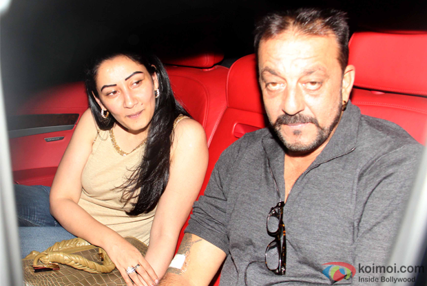 Sanjay Dutt and Manyata Dutt