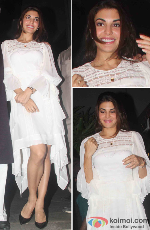 Jacueline Fernandez during a party hosted by Sanjay Leela Bhansali
