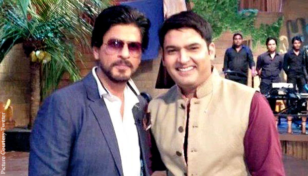 Shah Rukh Khan Shoots For The Kapil Sharma Show's Promo