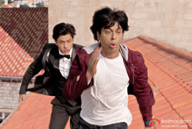 Shah Rukh Khan in a still frm Fan