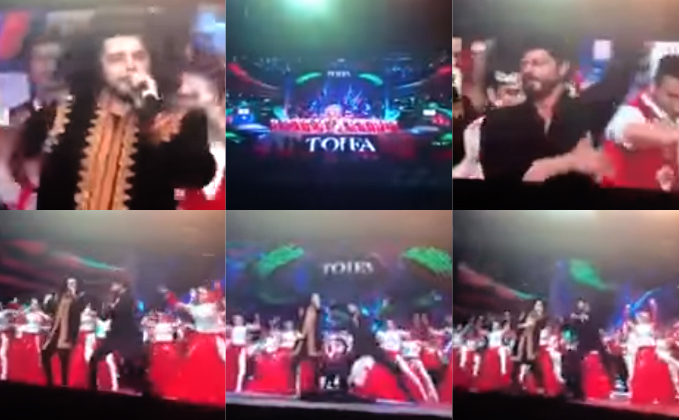 Shah Rukh Khan's Performance On Arabic FAN Song Anthem At TOIFA Award