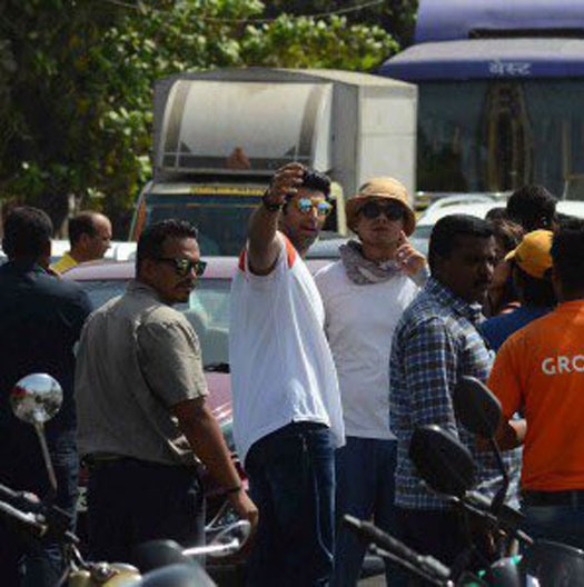 Aditya Roy Kapur On The Sets Of OK Jaanu