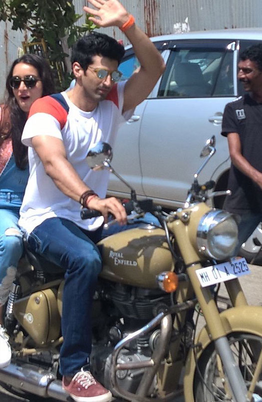 Shraddha Kapoor & Aditya Roy Kapur On The Sets Of OK Jaanu