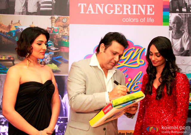 Govinda during the event to help India’s old folks by Tangerine