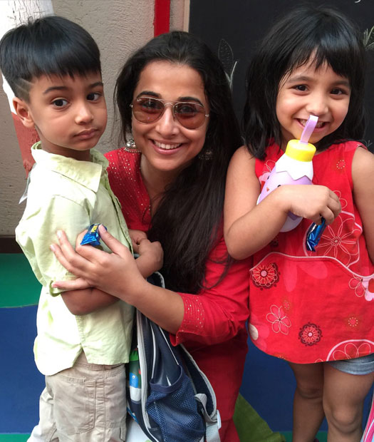 Vidya Balan on a special date