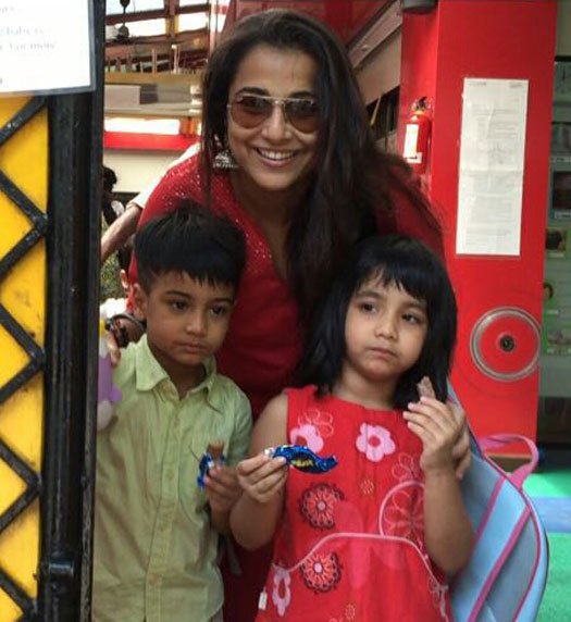 Vidya Balan on a special date