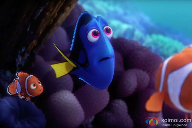 A still from Finding Dory