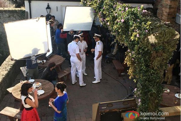 Akshay Kumar Spotted In A Naval Uniform On The Sets Of Rustom