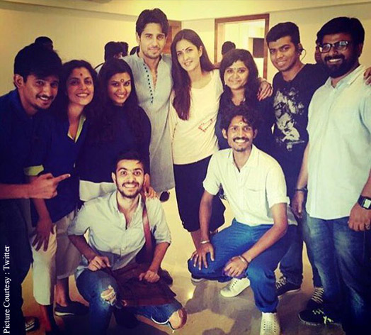 Sidharth Malhotra and Katrina Kaif starrer Baar Baar Dekho wrap up party