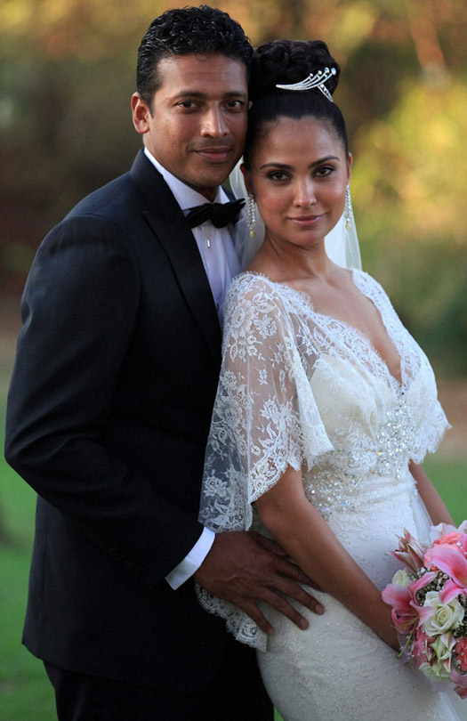 Mahesh Bhupathi and Lara Dutta