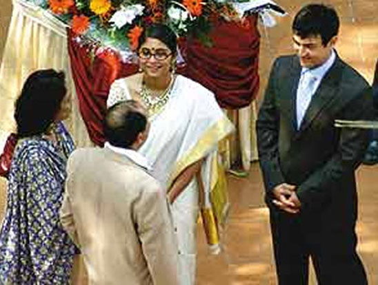 Kiran Rao and Aamir Khan