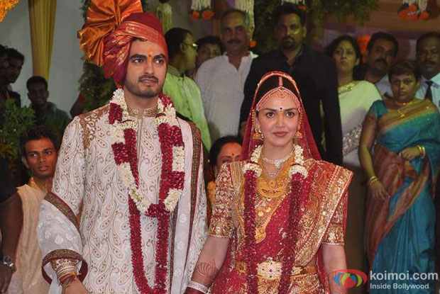 Bharat Takhtani and Esha Deol