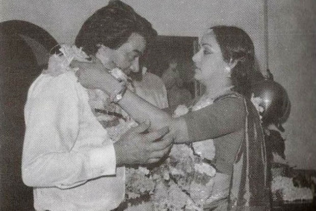 Dharmendra and Hema Malini
