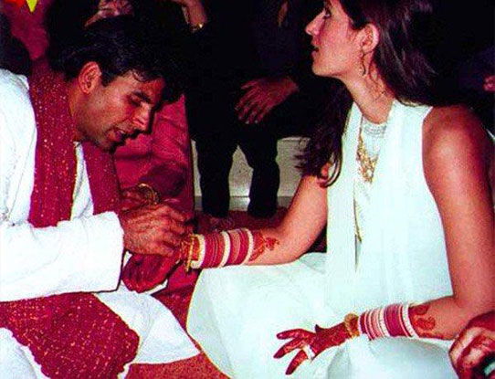 Akshay Kumar and Twinkle Khanna