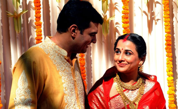 Siddharth Roy Kapur and Vidya Balan