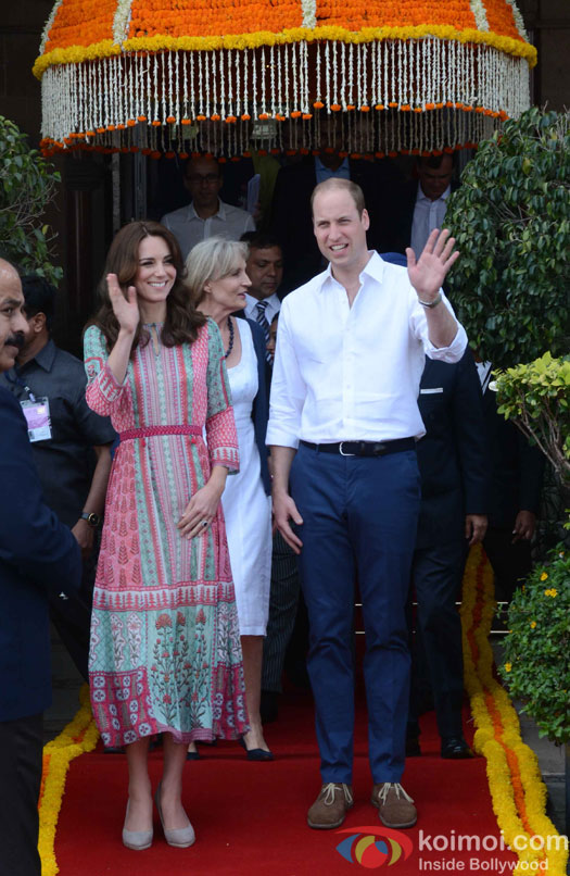 Prince William and Catherine during a charity event to support NGO’s Childline