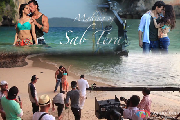 Shraddha Kapoor & Tiger Shroff's Behind-The-Scenes Fun On Sab Tera