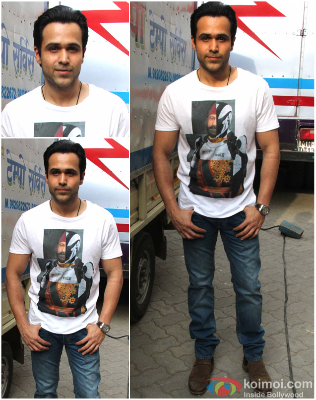 Emraan Hashmi Spotted At Mehboob Studio