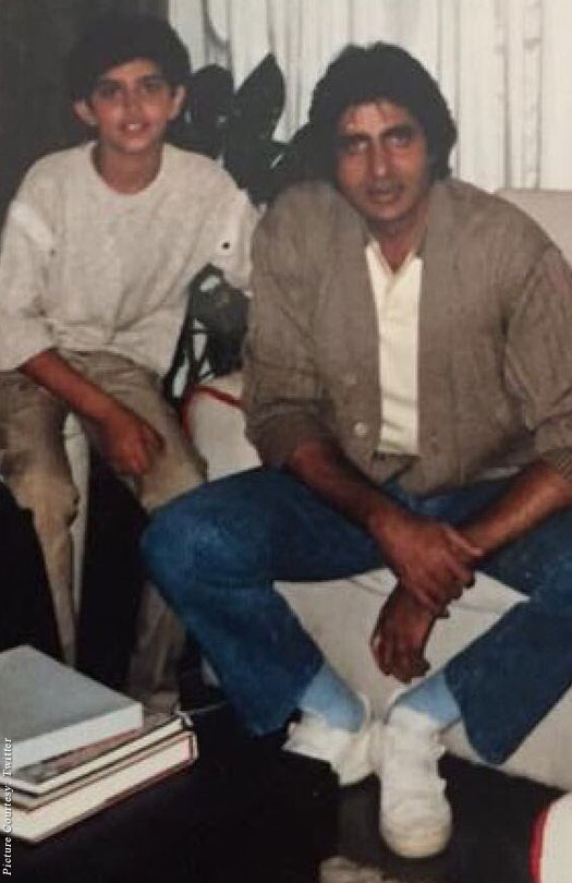 Hrithik Roshan and Amitabh Bachchan