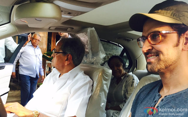 Hrithik Gifts A Mercedes To His Nana