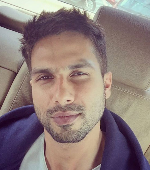 Shahid Kapoor's Lazy Morning Selfie