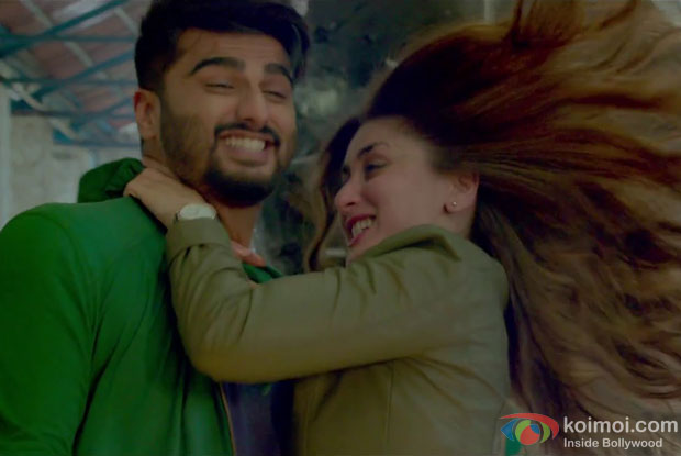 Arjun Kapoor and Kareena Kapoor in a still from movie 'Ki & Ka'