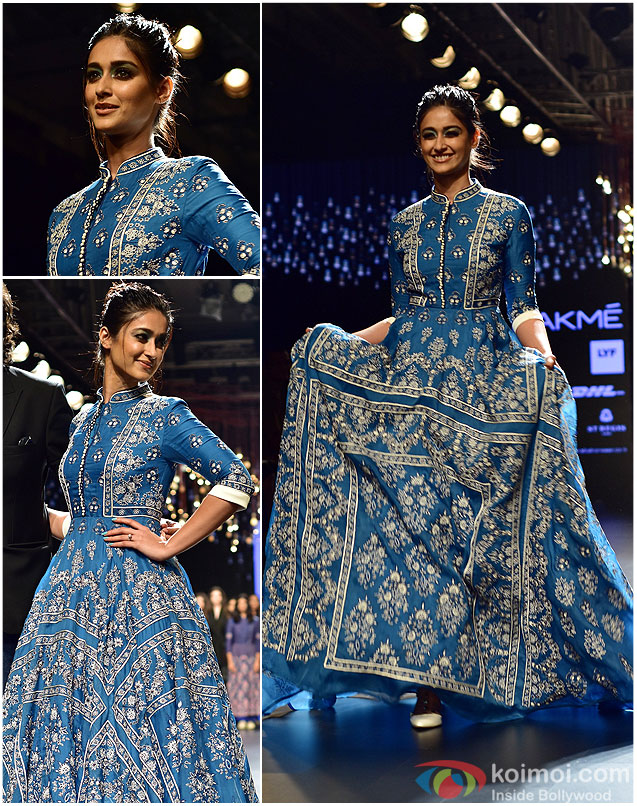 Ileana D'Cruz during the Lakme Fashion Week Summer/Resort 2016