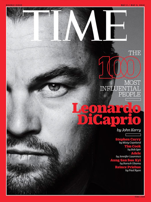 Leonardo DiCaprio Shine In Time's List Of 100 Most Influential People