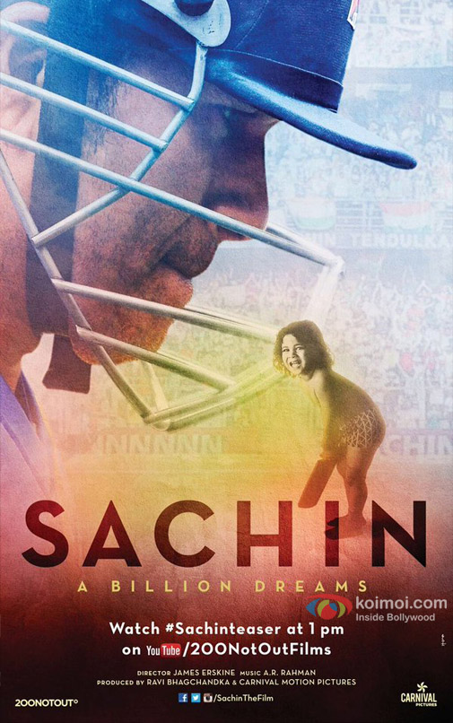 Sachin A Billion Dreams Poster