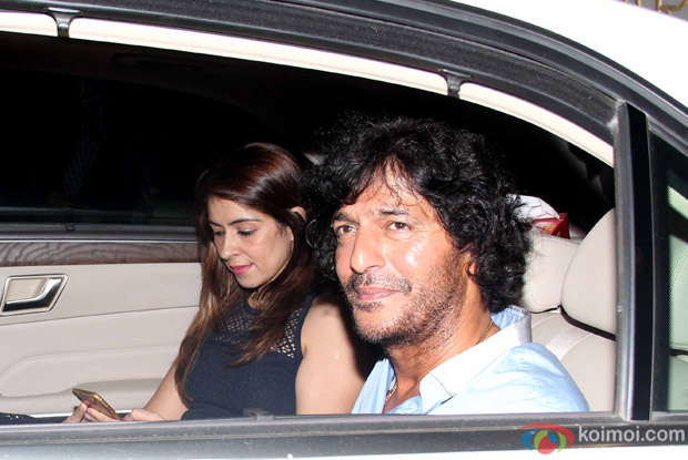 Chunky Pandey Snapped at Manish Malhotra's Party! 