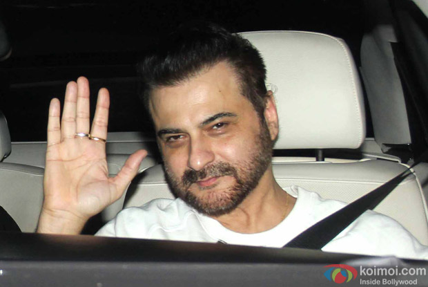 Sanjay Kapoor Snapped at Manish Malhotra's Party! 