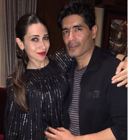 Karishma Kapoor Snapped at Manish Malhotra's Party!