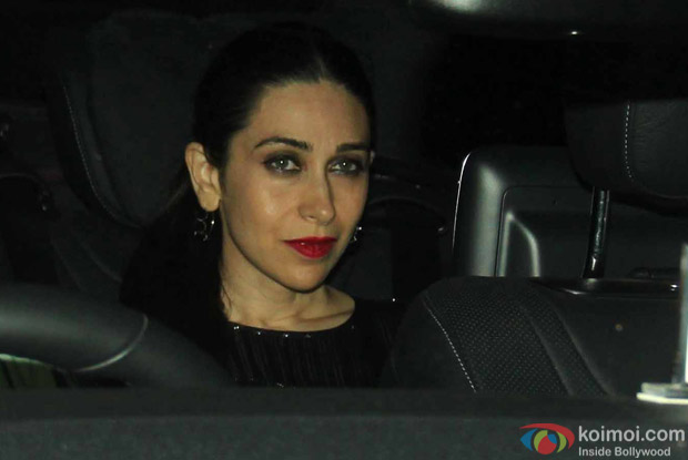 Karishma Kapoor Snapped at Manish Malhotra's Party!