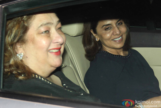Neetu Singh and Babita Snapped at Manish Malhotra's Party!