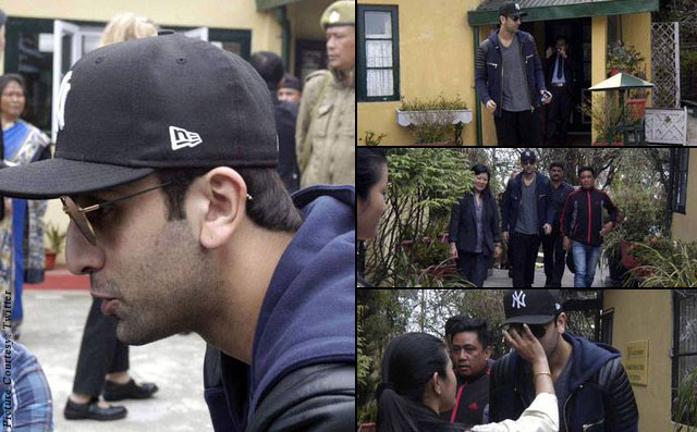 Ranbir Kapoor Spotted Shooting Jagga Jasoos In Darjeeling