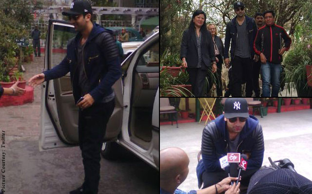 Ranbir Kapoor Spotted Shooting Jagga Jasoos In Darjeeling