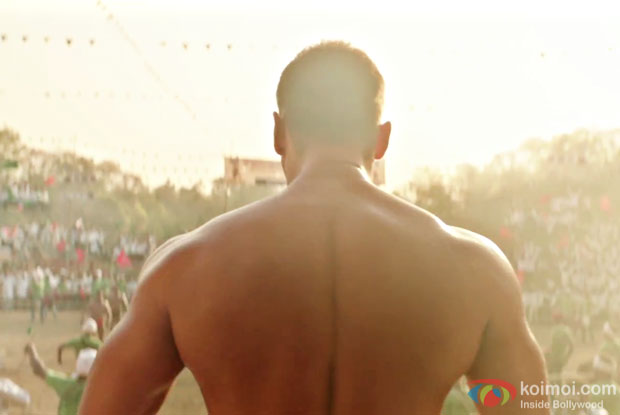 Salman Khan in a still from Sultan