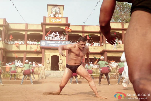 Salman Khan in a still from Sultan