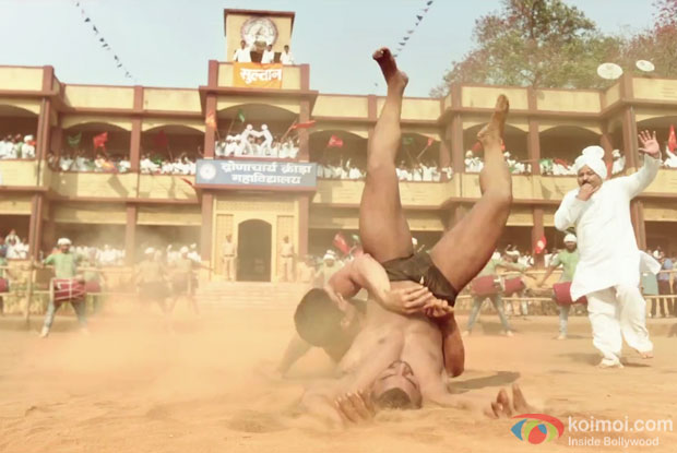 Salman Khan in a still from Sultan