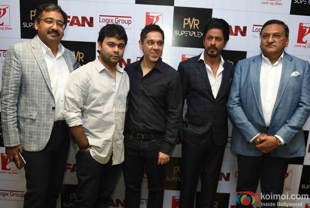 Shahrukh Khan During the Promotion of Fan