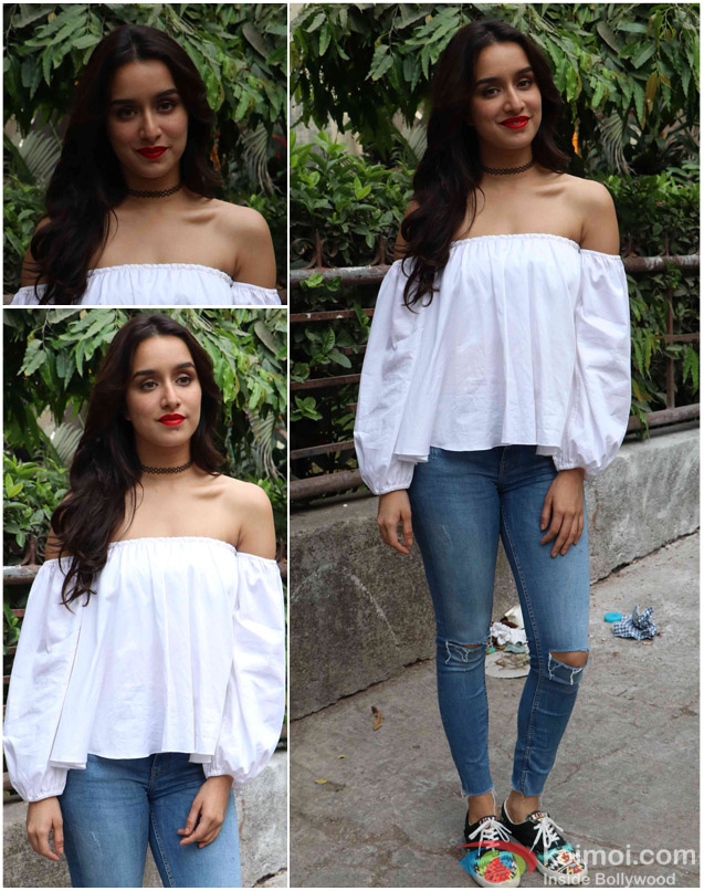 Shraddha Kapoor Spotted At Mehboob Studio
